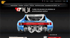 Desktop Screenshot of beja.si